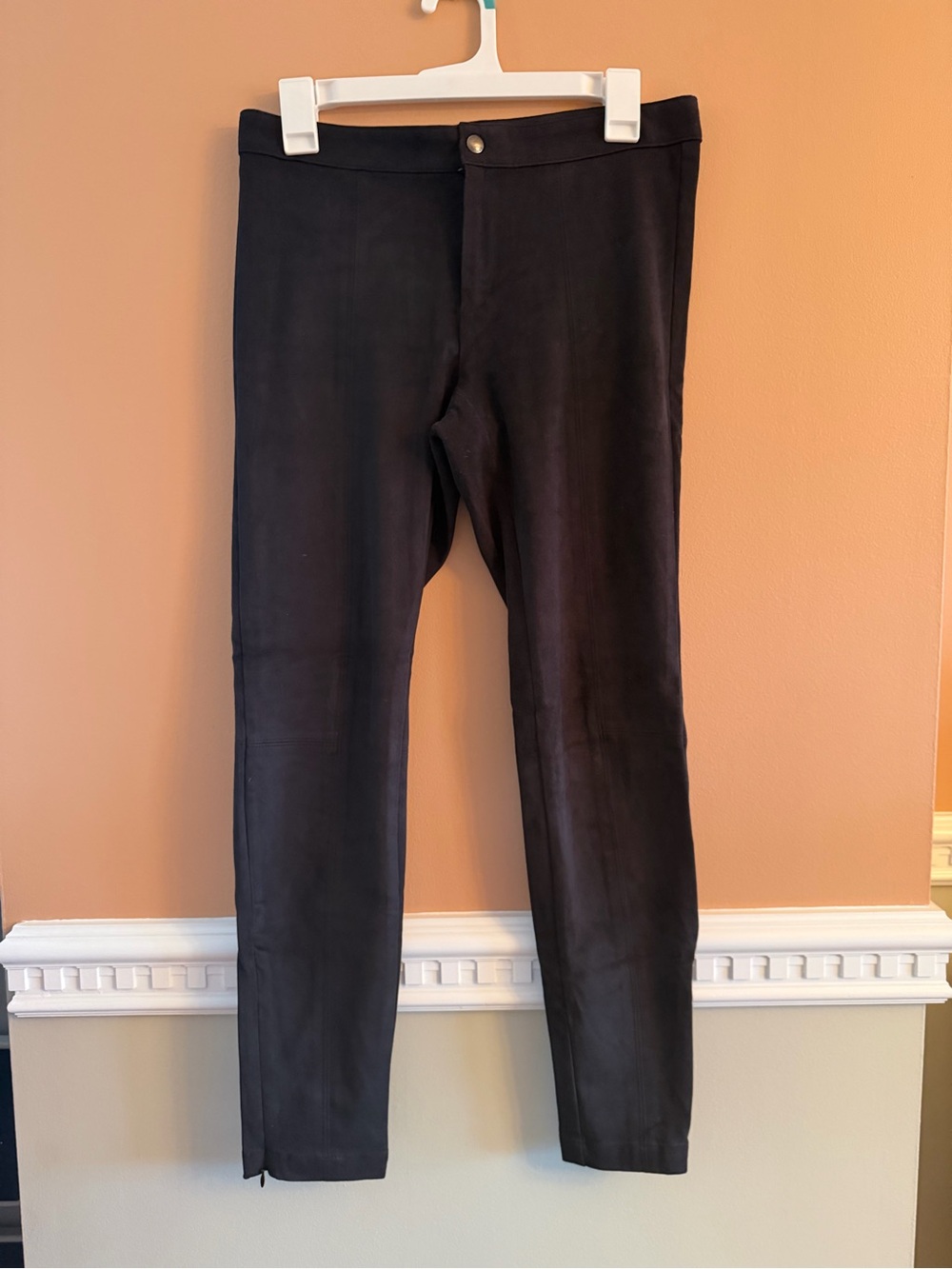 Banana Republic Dark Grey Suede Women's Pants